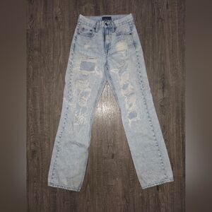 Aeropostale 90s Baggy Distressed Jeans